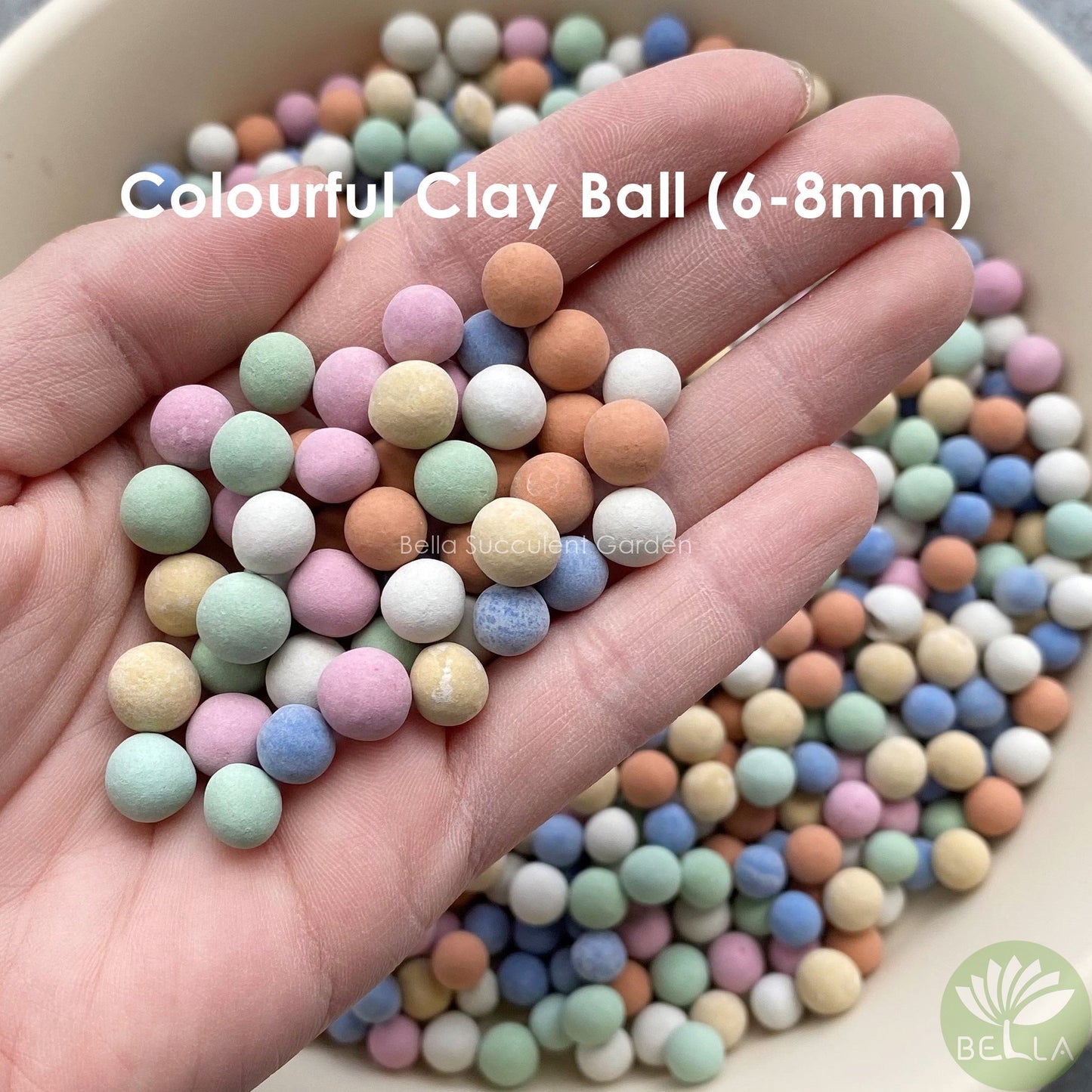 彩色陶粒 (Colourful Clay Ball)