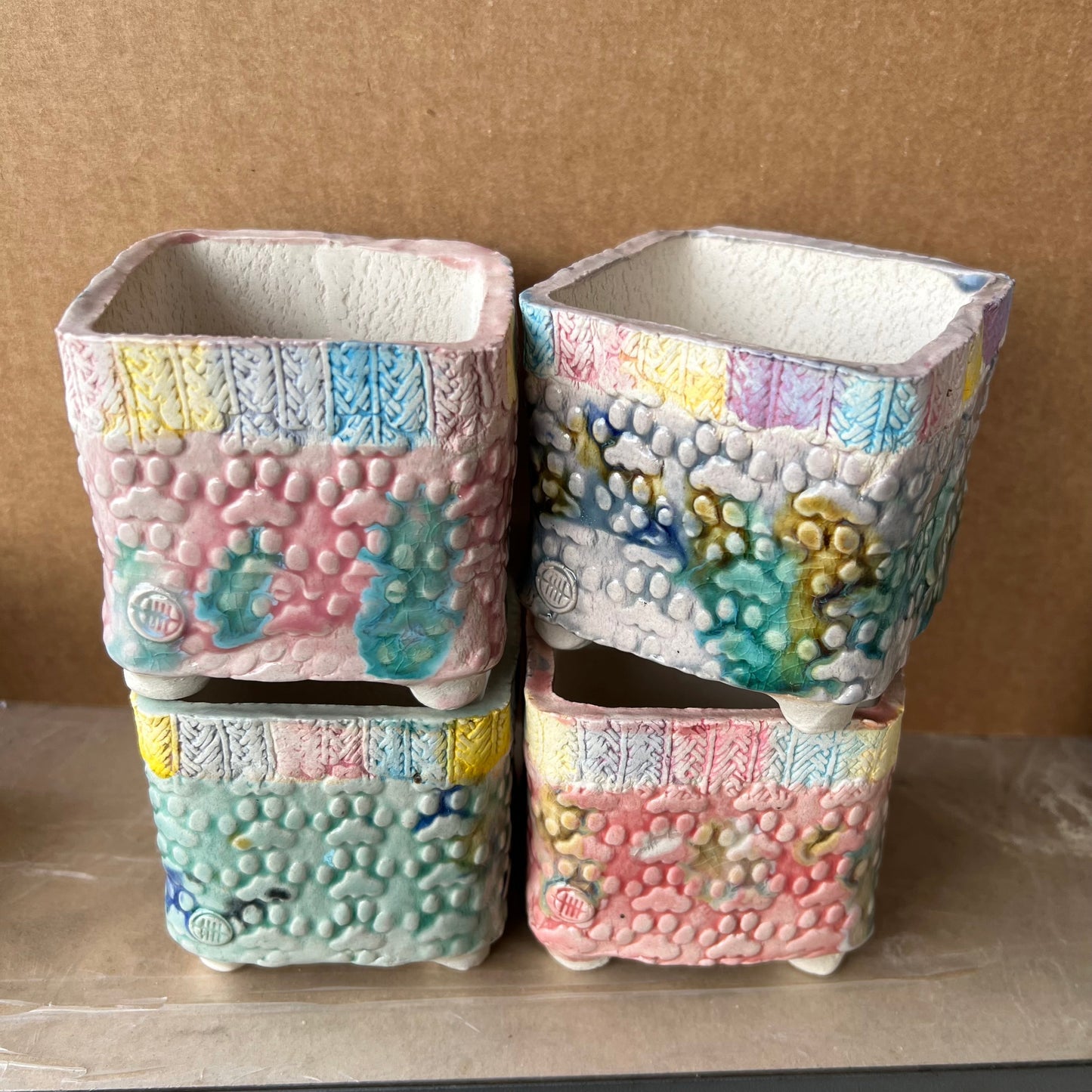 [YIXI] 6.5cm Square 'paws'