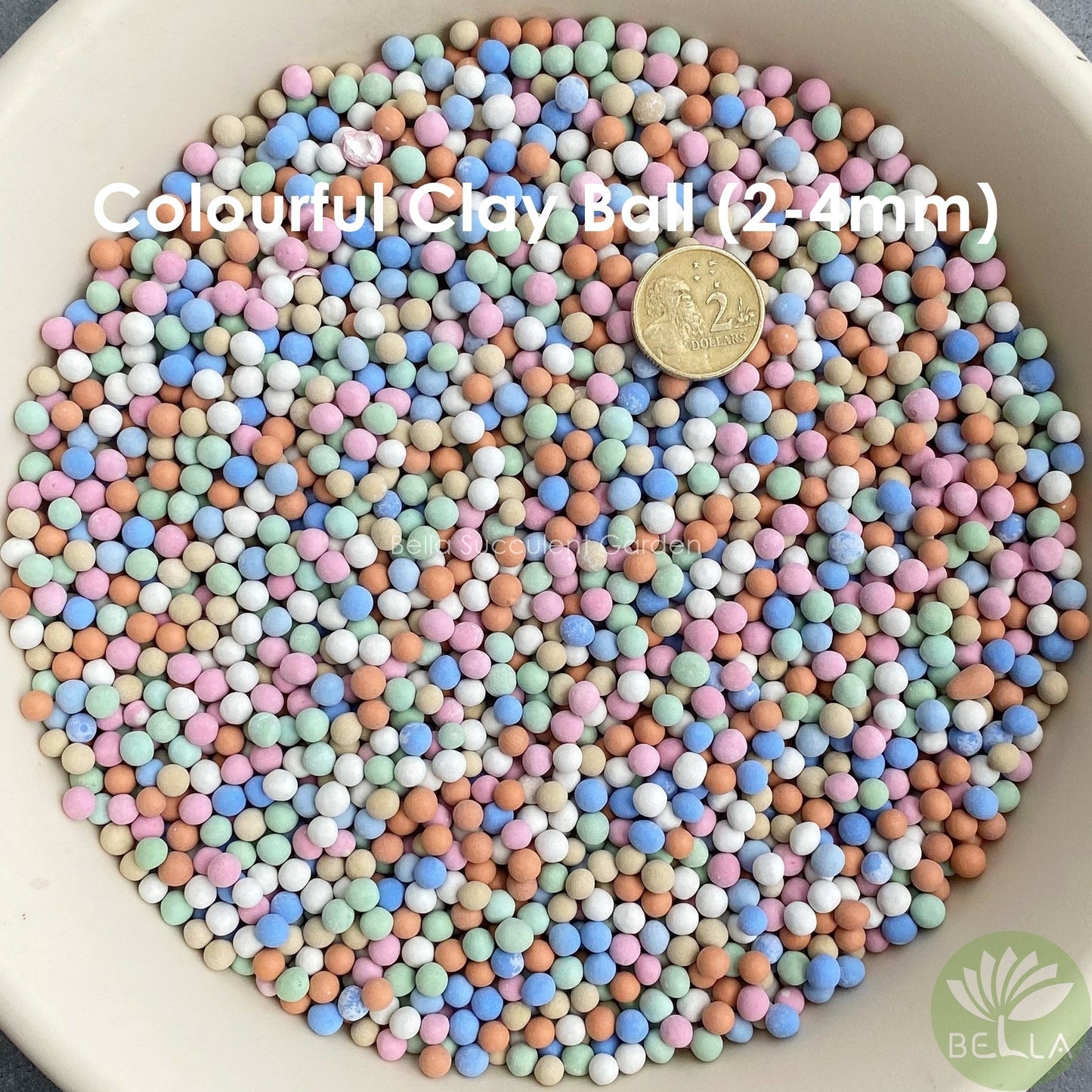 彩色陶粒 (Colourful Clay Ball)