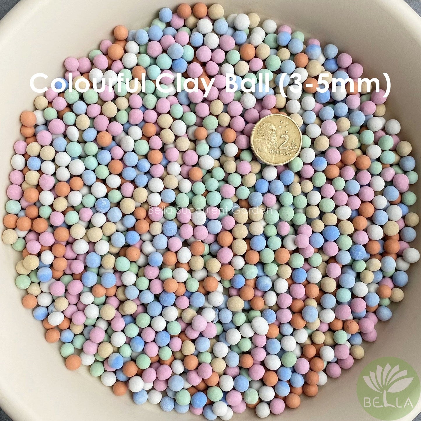 彩色陶粒 (Colourful Clay Ball)