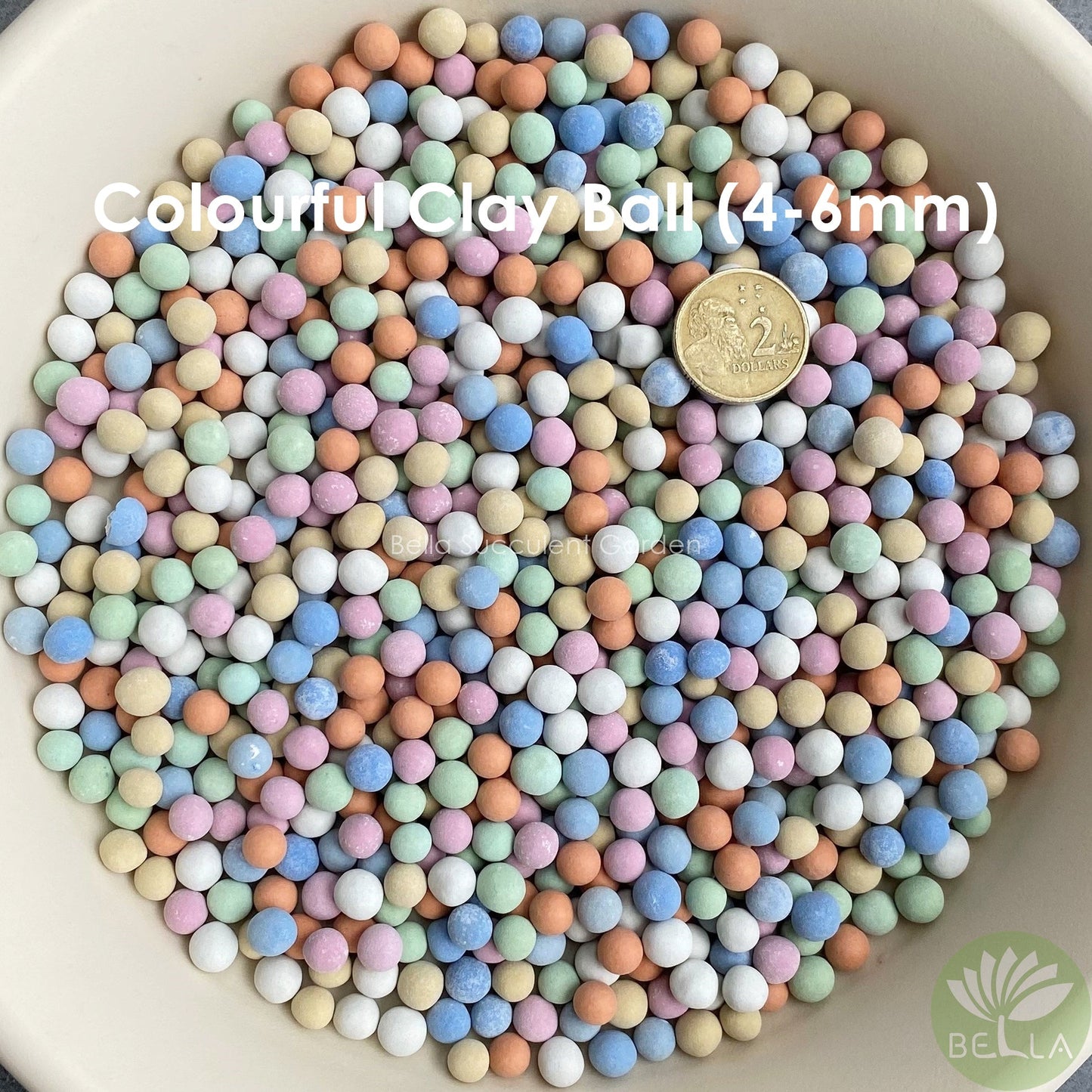 彩色陶粒 (Colourful Clay Ball)