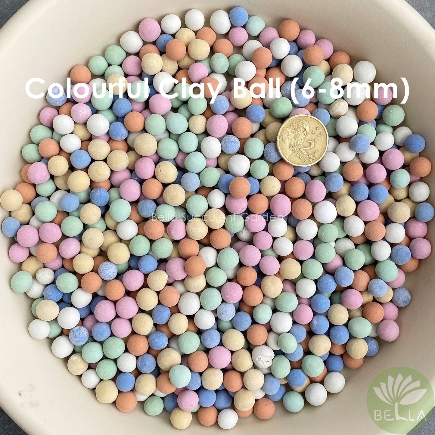 彩色陶粒 (Colourful Clay Ball)