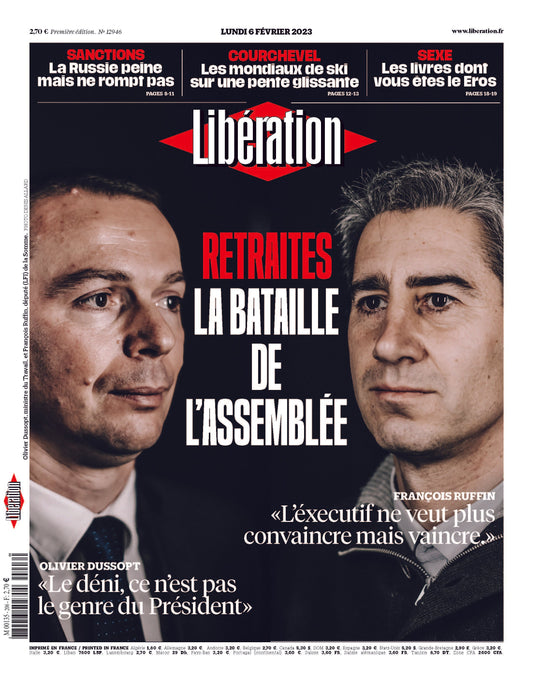 Retraites : la bataille de l'Assembl¨¦e. 6 f¨¦vrier 2023