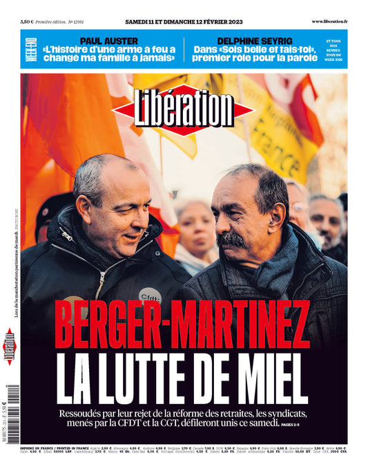 Berger-Martinez : la lutte de miel. 11 et 12 f¨¦vrier 2023