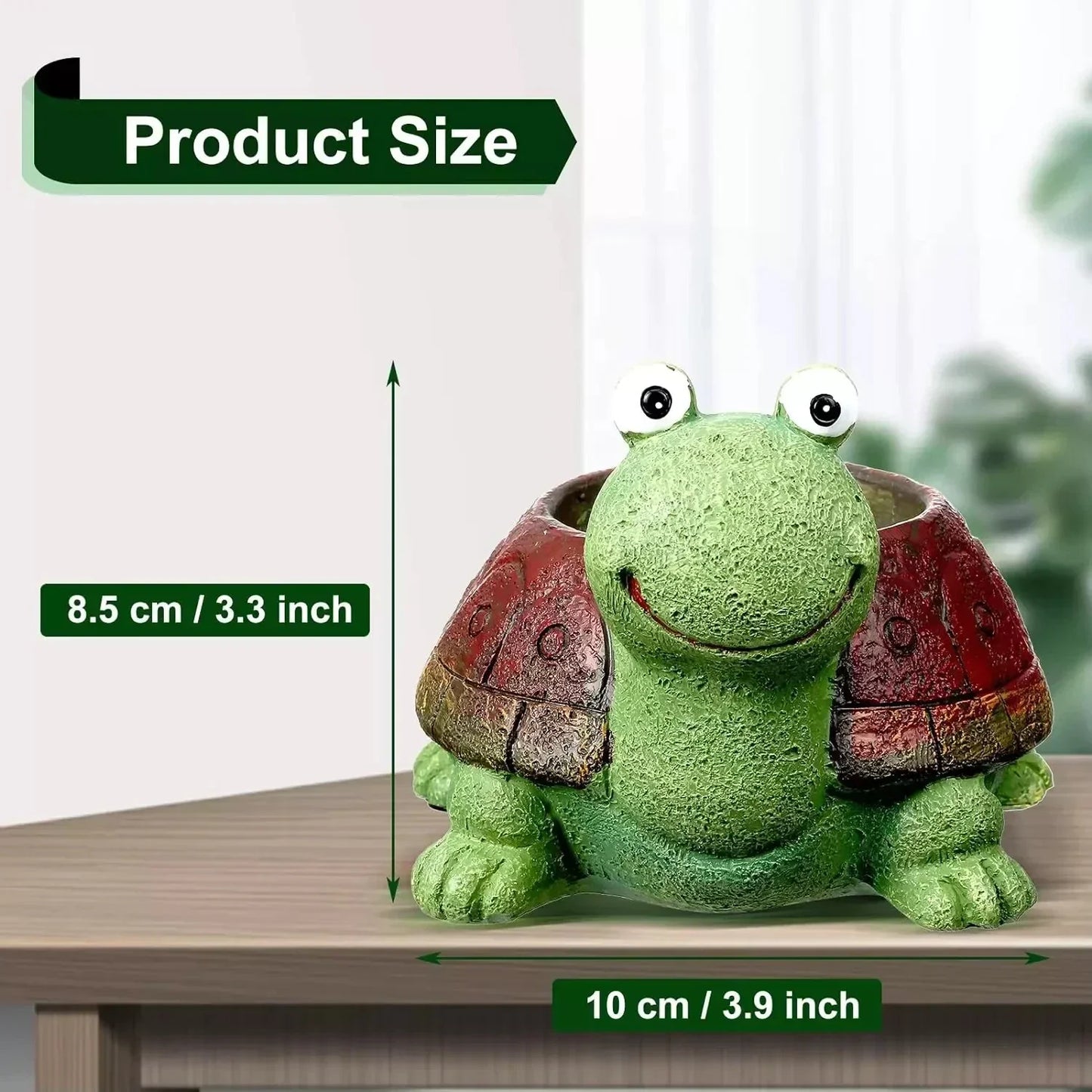 Cute Turtle Succulent Planter Creative Animal Planter pot - Home & Garden Decor