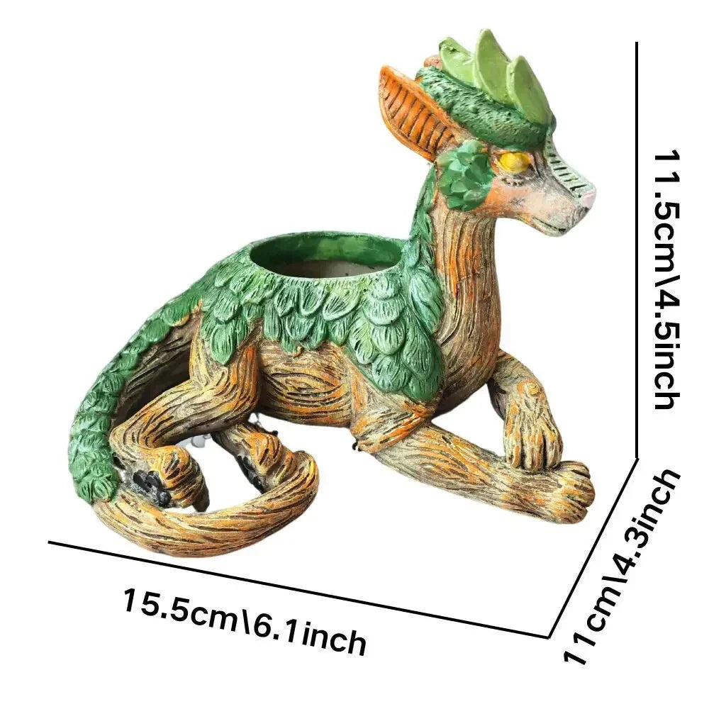Creative Dragon Tree Planter Pot – Magical Gift for Nature Lovers