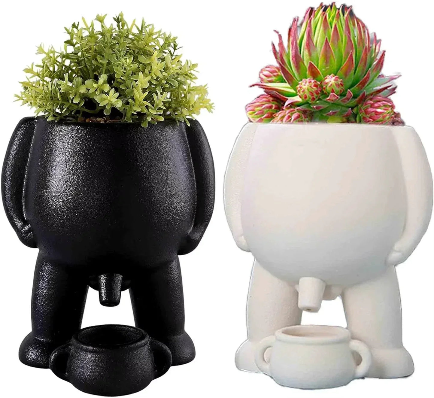 Funny Peeing Planter Pot | Piss Flower Pot Plants Home Gift Creative Gift Idea